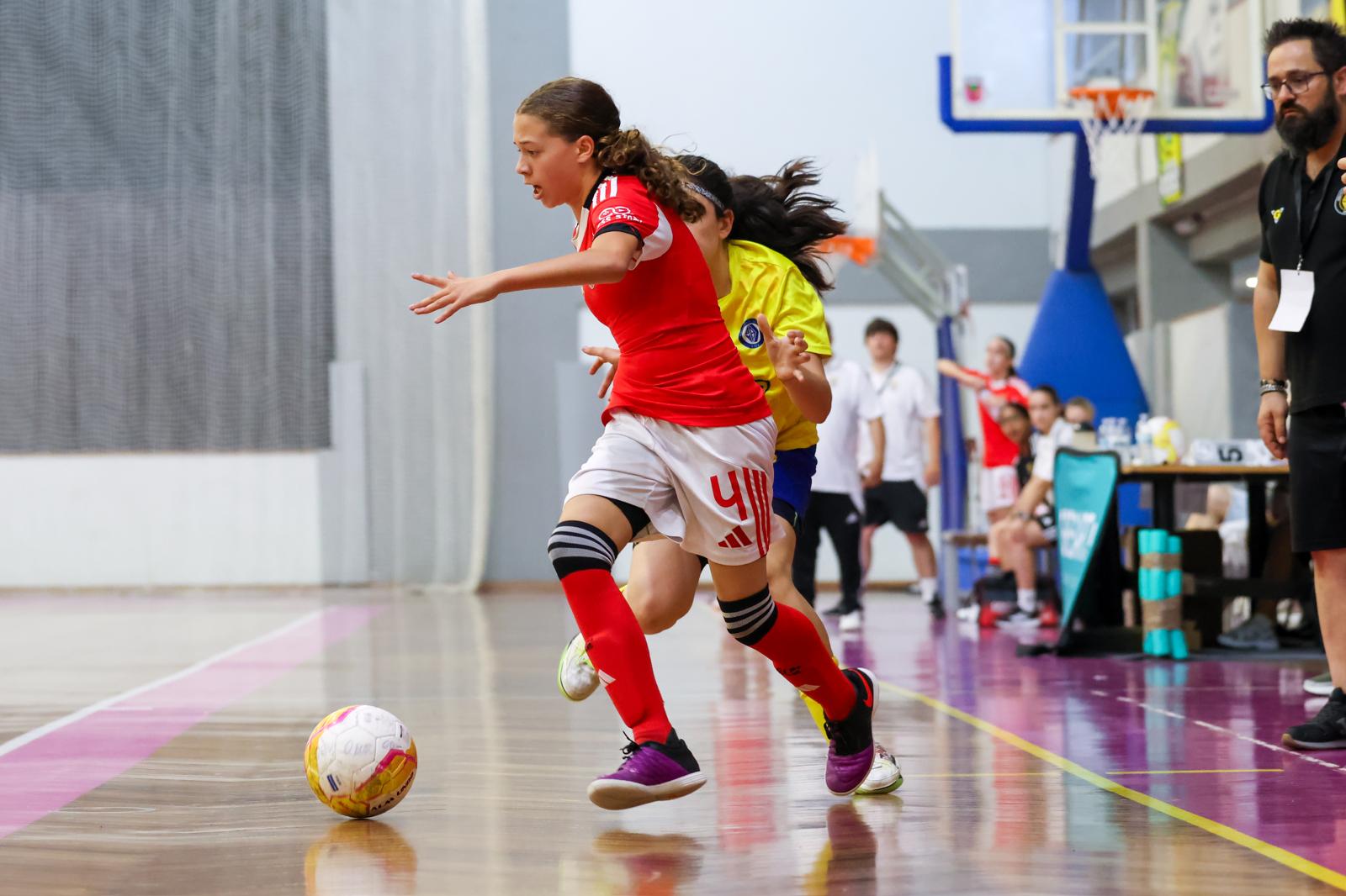 Laura Vidal em jogo